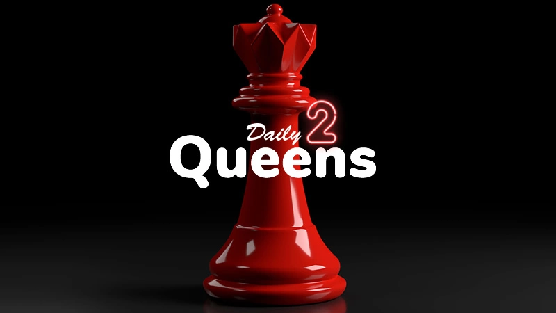 Daily 2 Queens game