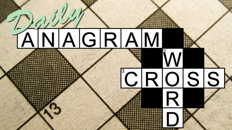 Daily Anagram Crossword game