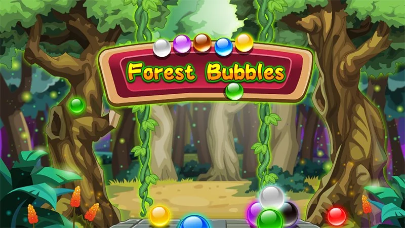 Forest Bubbles game