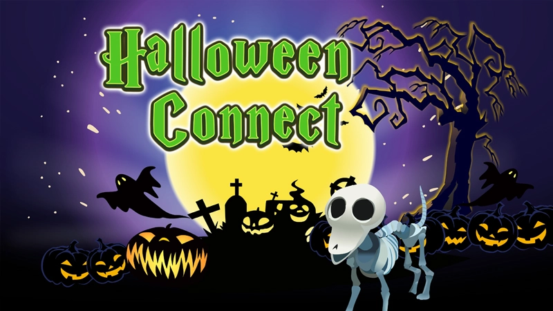 Halloween Connect game