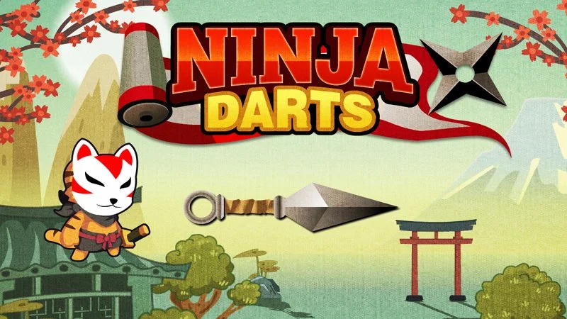 Ninja Darts game