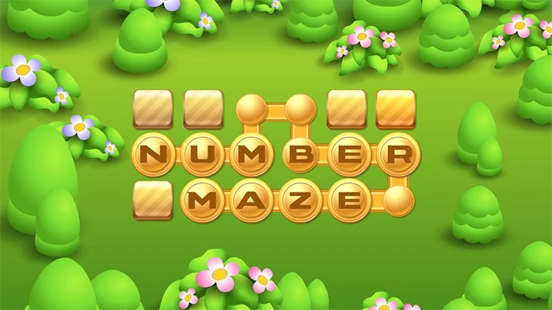 Number Maze game