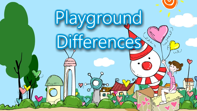 Playground Differences game
