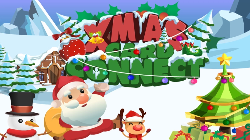 Xmas Card Connect game